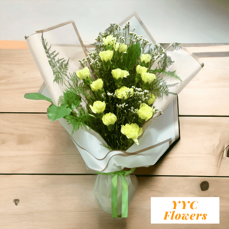 carnations bouquet yyc flowers calgary