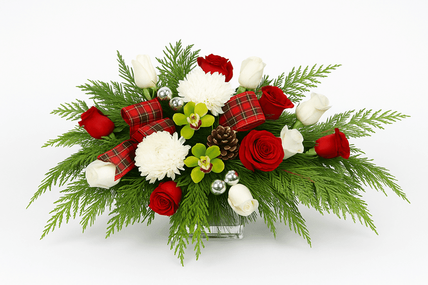 Snowflake Serenade Christmas Flower