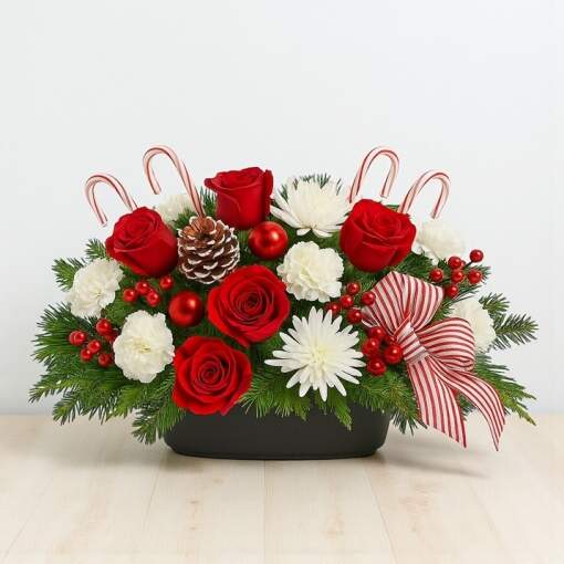 Festive Love Christmas Centerpiece