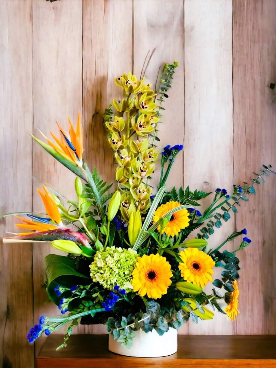 yellow daisy bouquet