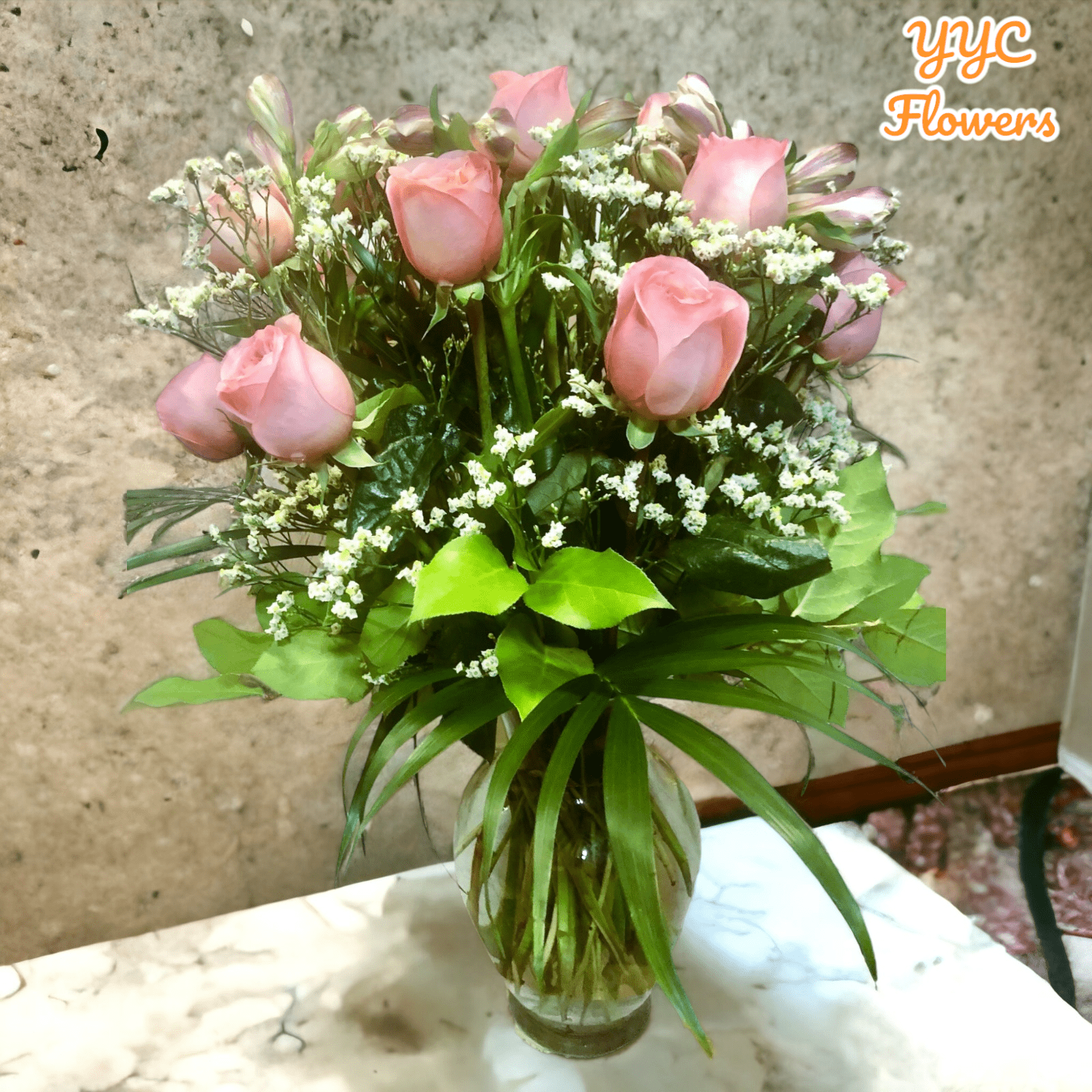 yyc flowers coral roses