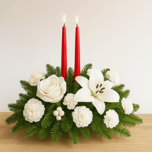 Festive Joy Christmas Centerpiece